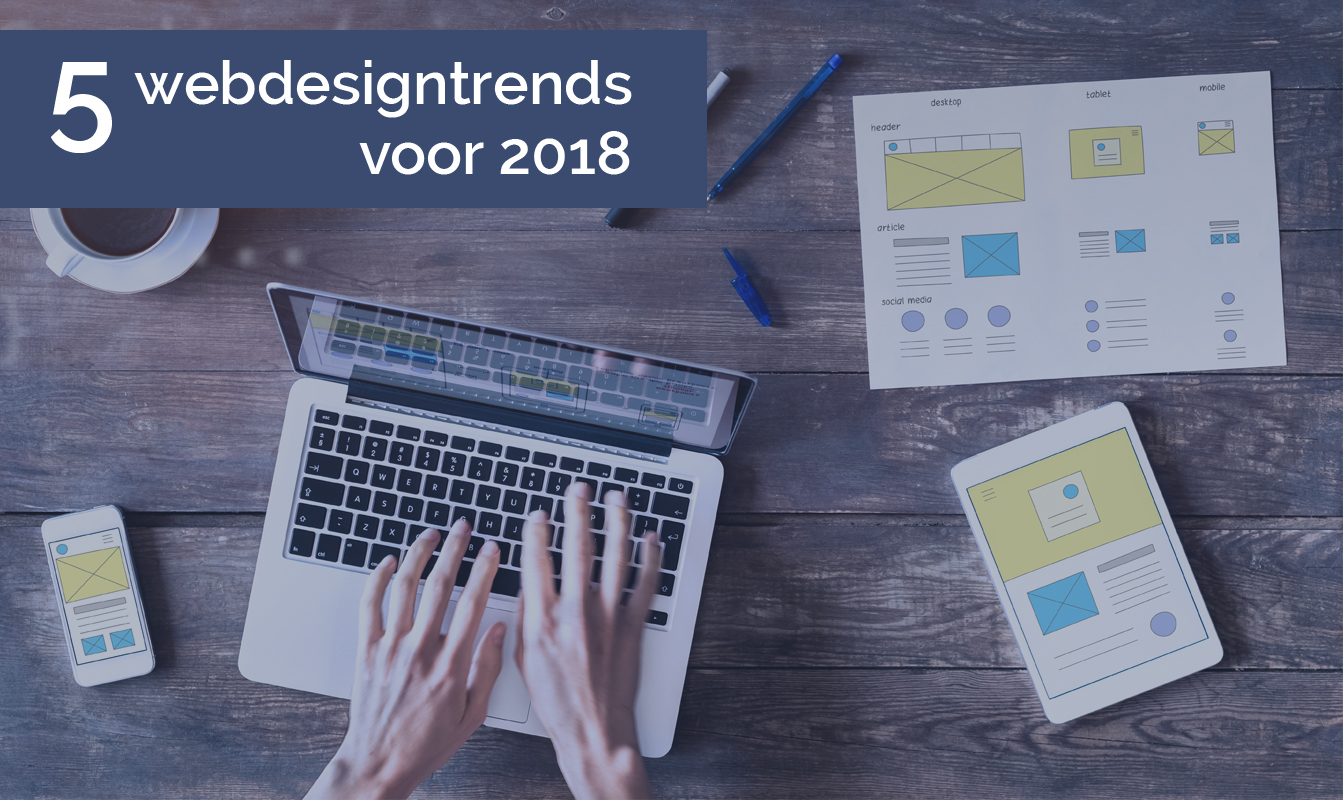 5 webdesign trends 2018